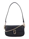 Marc Jacobs Clover Design Shoulder Bag With Chain Strap In Black
