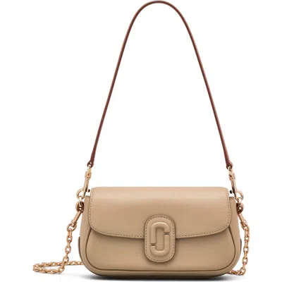 Marc Jacobs The Small Covered J Marc Schultertasche In Nude