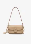 Marc Jacobs The Clover Camel Leather Shoulder Bag In Camel