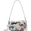 Marc Jacobs The Sticker Clover Shoulder Bag In White Multi