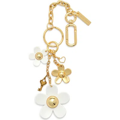 Marc Jacobs The Cluster Daisy Bag Charm In Gold