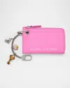 Marc Jacobs The Coin Charm Case In Bow Pink