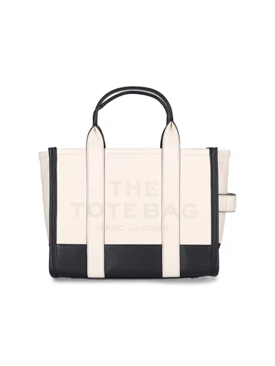 Marc Jacobs The Colorblock Media Tote Bag In White