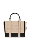 Marc Jacobs The Colorblock Mini Tote In Ivory/multicolor