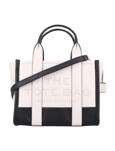 Marc Jacobs The Colorblock Small Tote Bag In Ivory Multi