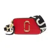 Marc Jacobs The Colorblock Snapshot Bag In Red