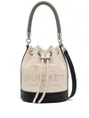 MARC JACOBS THE COLOUR BLOCK LEATHER BUCKET HANDBAG