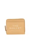 Marc Jacobs The Compact Mini Wallet In Beige