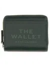 Marc Jacobs "the Compact" Mini Wallet In Green