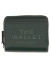 Marc Jacobs "the Compact" Mini Wallet In Green