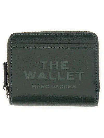 Marc Jacobs The Compact Mini Wallet In Green