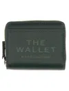 Marc Jacobs "the Compact" Mini Wallet In Green