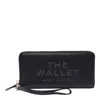Marc Jacobs The Continental Zipped Wallet In Black