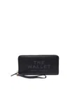 Marc Jacobs The Continental Zipped Wallet In Black