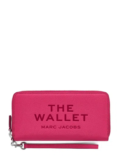 Marc Jacobs The Continental Wallet In Pink