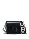 Marc Jacobs The Covered J Marc Large Saddle Bag In Black