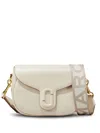 Marc Jacobs The Saddle Bag Shoulder Bag In Beige Leather In Neutrals