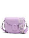 Marc Jacobs The Covered J Marc Saddle Bag In 紫色