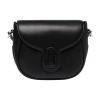Marc Jacobs The J Marc Small Saddle Crossbody Bag In Black