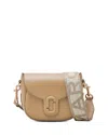 Marc Jacobs The Covered J Marc Saddle Bag In Camel/gold