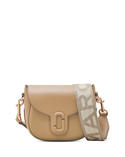 Marc Jacobs The Covered J Marc Saddle Bag In Camel/gold