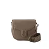 Marc Jacobs The Covered J Marc Saddle Bag In Dove