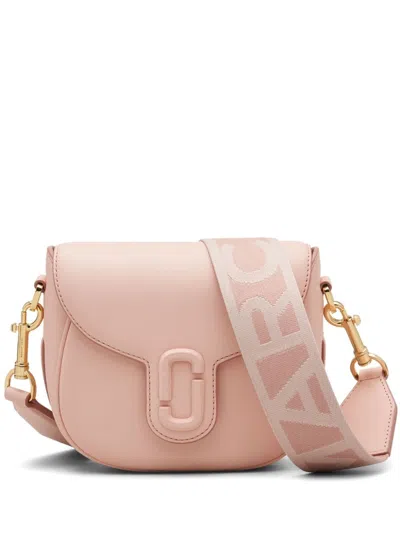 Marc Jacobs The Covered J Marc Saddle Bag In Pink