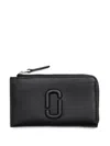 Marc Jacobs The J Marc Leather Wallet In Black