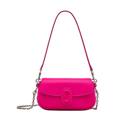 Marc Jacobs The Covered Leather Shoulder Bag In Pink