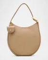 Marc Jacobs The Crescent Large Dual Hobo Bag In Calf Leather