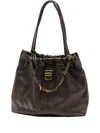 Marc Jacobs The Cristina Chain-detail Shoulder Bag In Brown