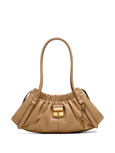 Marc Jacobs The Cristina Leather Shoulder Bag In Brown
