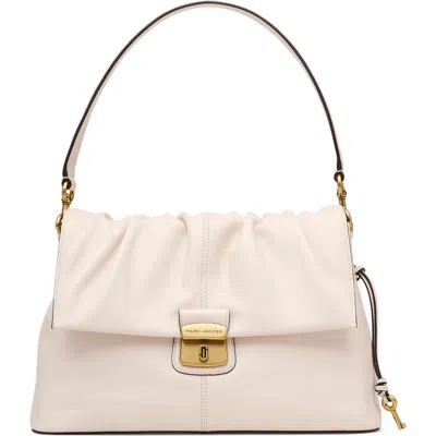 Marc Jacobs The Cristina Messenger Leather Shoulder Bag In Pink