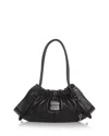 Marc Jacobs The Cristina Satchel Leather Shoulder Bag In Black