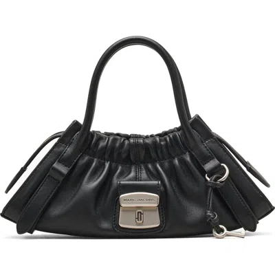Marc Jacobs The Cristina Small Satchel Leather Cross-body Bag In Black