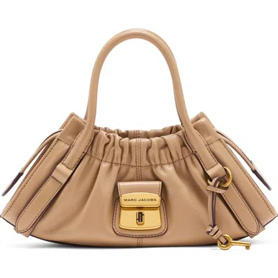 Marc Jacobs The Cristina Gathered Top Handle Satchel In Brown