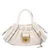 Marc Jacobs The Cristina Small Satchel Bag In White