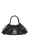 Marc Jacobs The Small Satchel Leather Shoulder Bag In Black