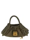 Marc Jacobs Womens Beech Cristina Logo-plaque Leather Satchel Bag In Brown