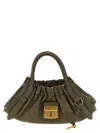 Marc Jacobs Womens Beech Cristina Logo-plaque Leather Satchel Bag In Brown