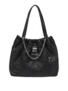 Marc Jacobs Leather Shoulder Bag With Chain And Straps In Black