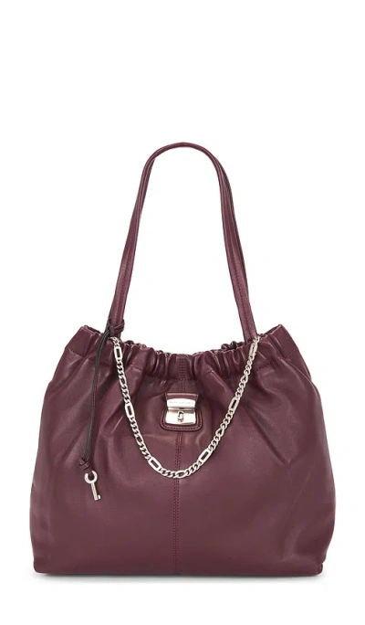 Marc Jacobs The Cristina Tote In Dark Plum