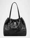 Marc Jacobs The Croc Cristina Tote Bag In Black