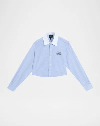 Marc Jacobs The Cropped Femme Shirt In Multi