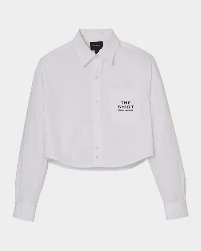 MARC JACOBS THE CROPPED FEMME SHIRT
