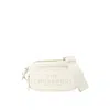Marc Jacobs The Adjustable Textured Crossbody Bag In White