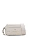 Marc Jacobs Bianco Leather Shoulder Bag With Adjustable Strap In White