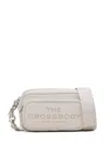 Marc Jacobs Bianco Leather Shoulder Bag With Adjustable Strap In White