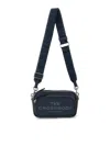 Marc Jacobs Womens Black The Mini Bag Leather Cross-body Bag In Blue