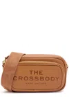 Marc Jacobs The Crossbody Tote Leather Bag Argan Color In Brown